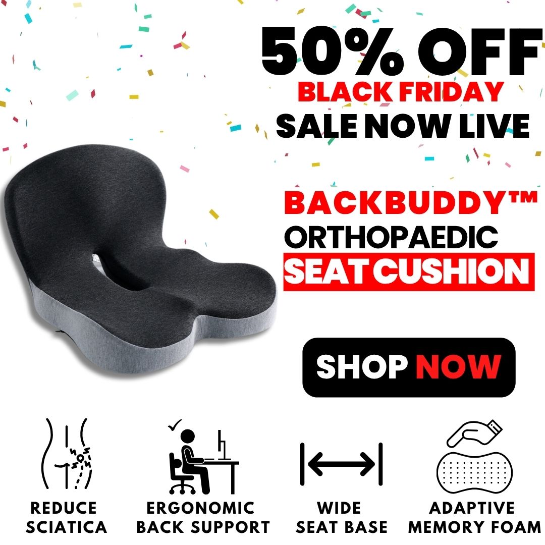 BackBuddy™ Orthopaedic Seat Cushion